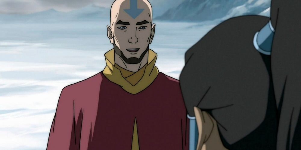 Avatar Aang Communicates with Korra Legend of Korra