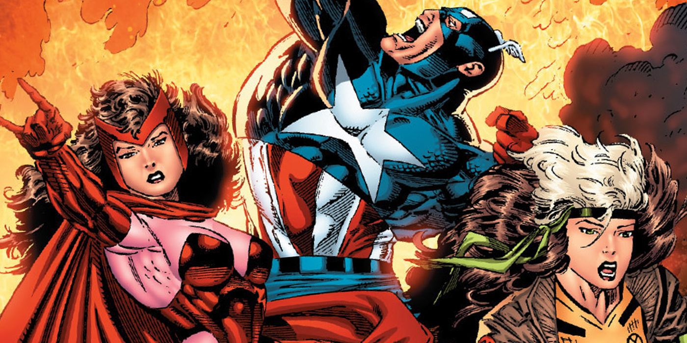 Avengers X-Men Crossover Avengers West Coast No.101 1993 Blood Ties Part III 
