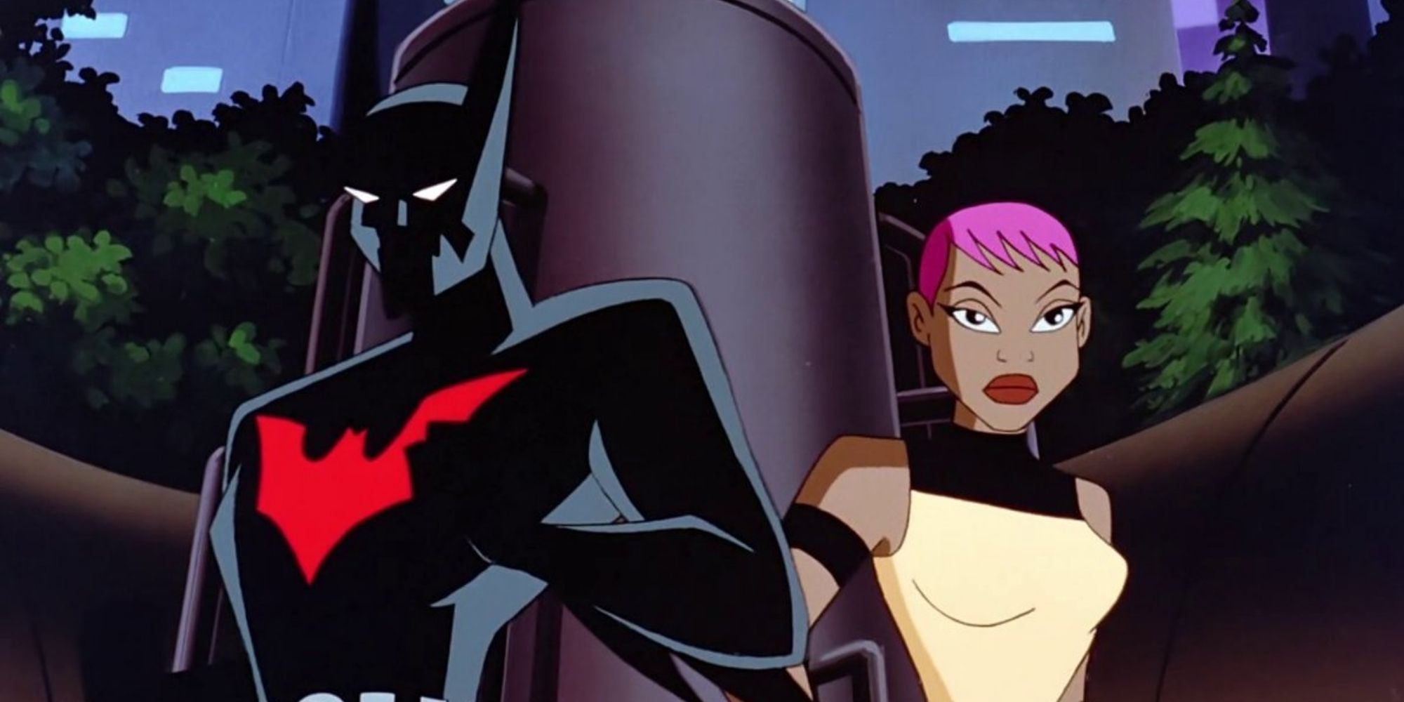 Batman Beyond (Terry McGinnis) and Max Gibson