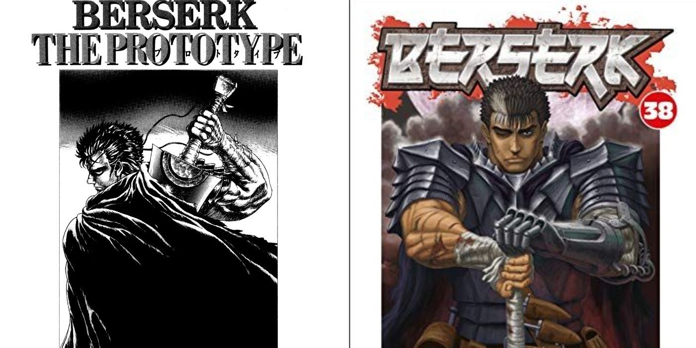 Berserk Manga Cover Combine