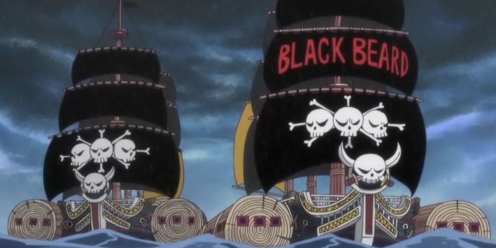 Blackbeard Pirates Ships- One Piece