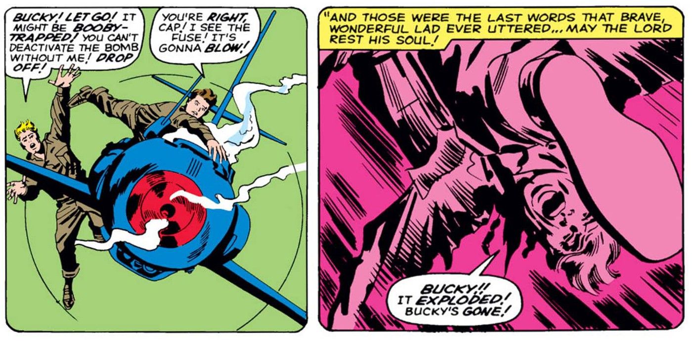 Bucky's Death Comics Marvel