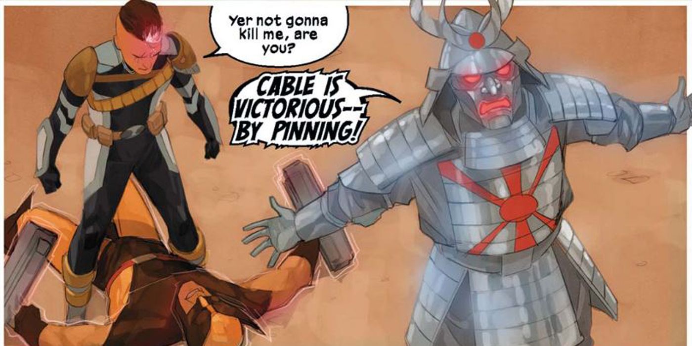 Cable beats Wolverine