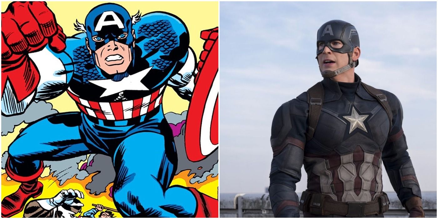 Captain America in comics and MCU