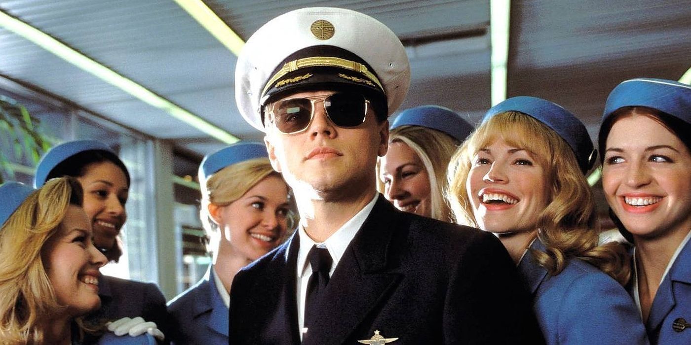 Leonardo DiCaprio in Catch Me if You Can