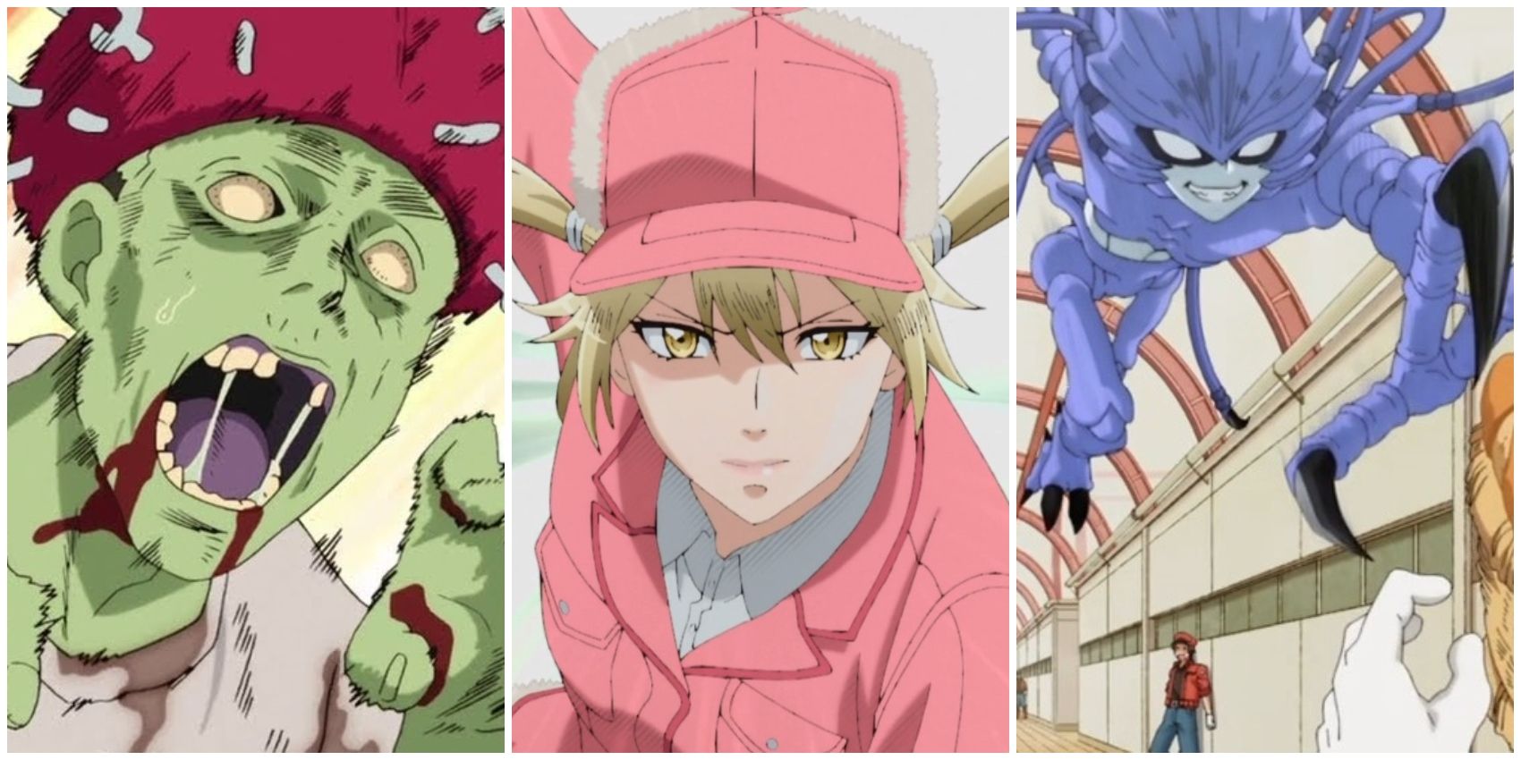 CELLS AT WORK! COM UMA MÉDICA, ANIME vs VIDA REAL