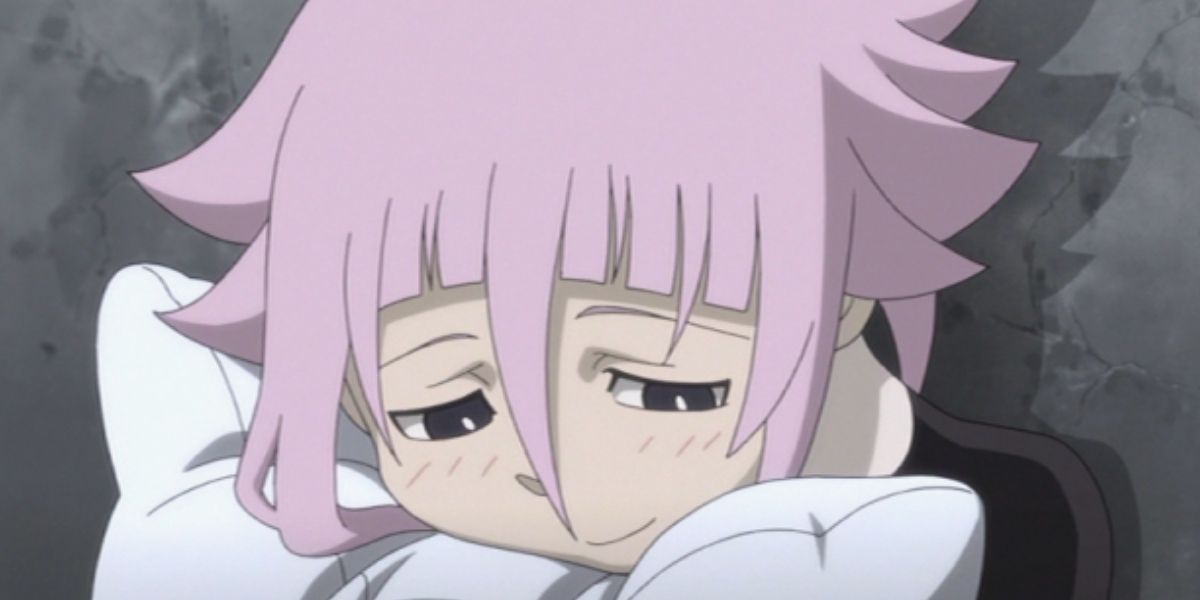 Crona With a pillow in Soul Eater