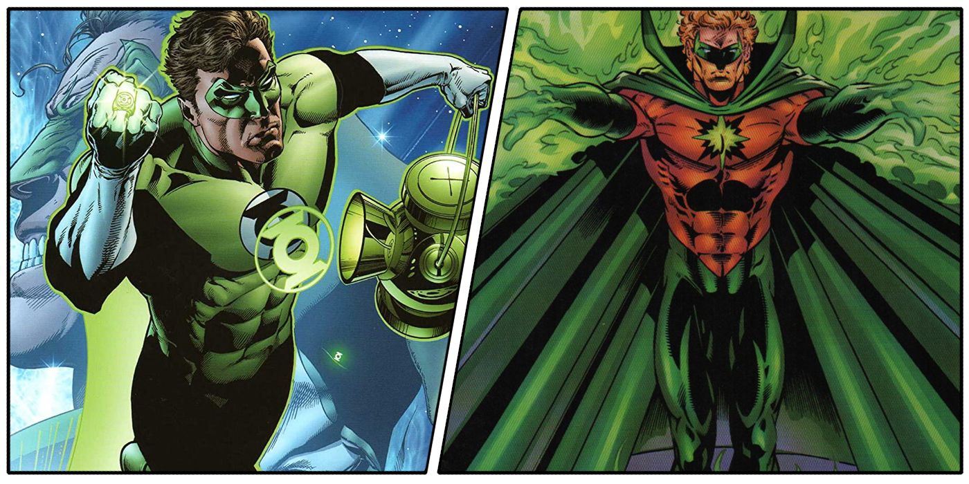Green Lantern Hal Jordan Alan Scott Sentinel