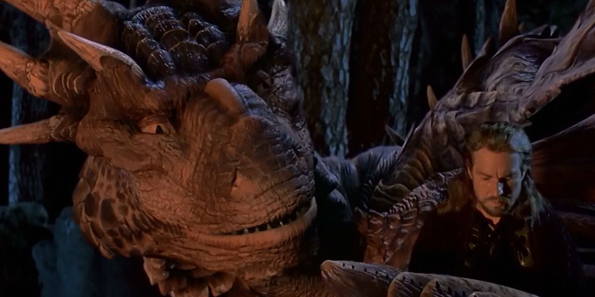 The two main characters of Dragonheart 