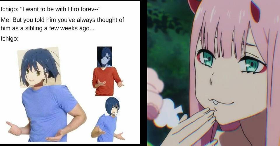 10 Darling In The Franxx Memes Only True Fans Understand Cbr 10 Darling In The Franxx Memes Only True Fans Understand Cbr