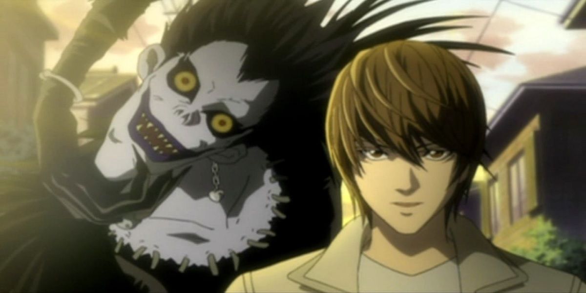 light and ryuk from death note