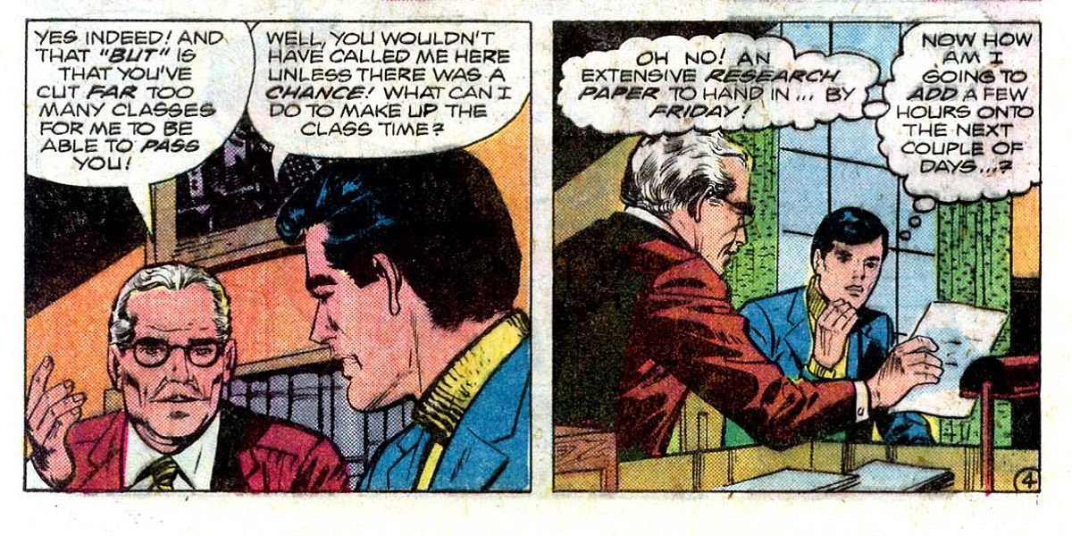 Dick Grayson Flunks Out