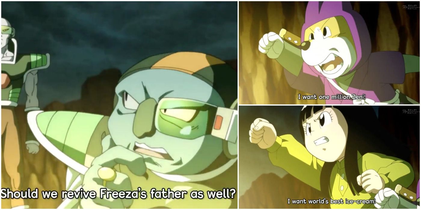 Dragon Ball Super - Mai and Shu Make Wishes Before Sorbet