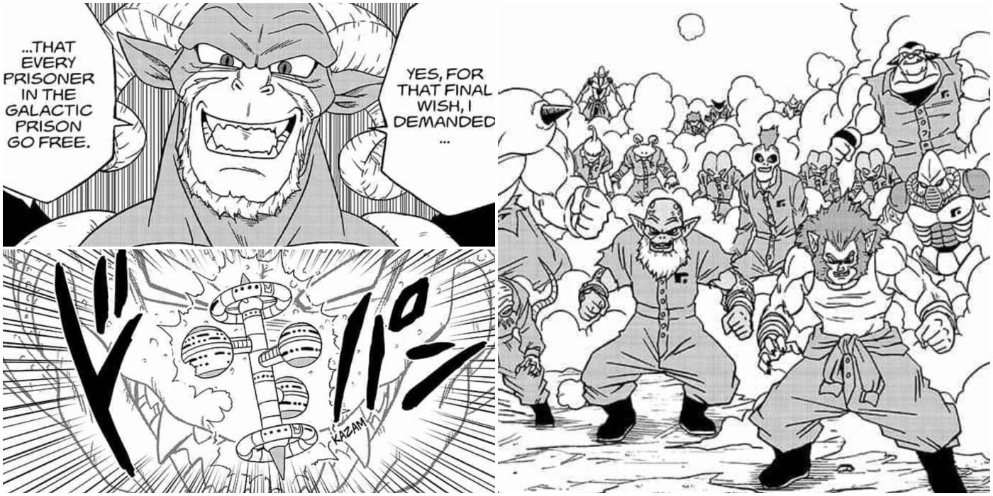 Manga Dragon Ball Super - Moro Frees The Galactic Patrol Prisoners
