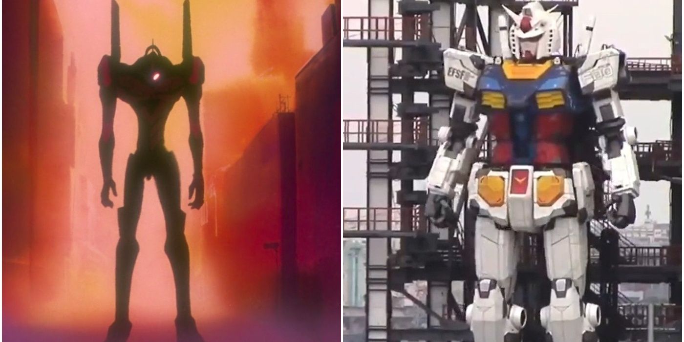 EVA Gundam Height compare