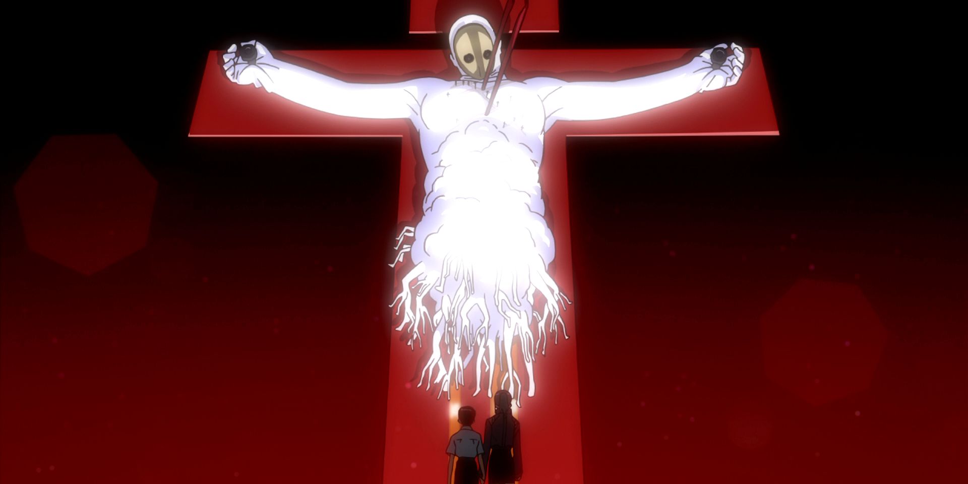 Neon Genesis Evangelion Captured Adam Shinji Misato