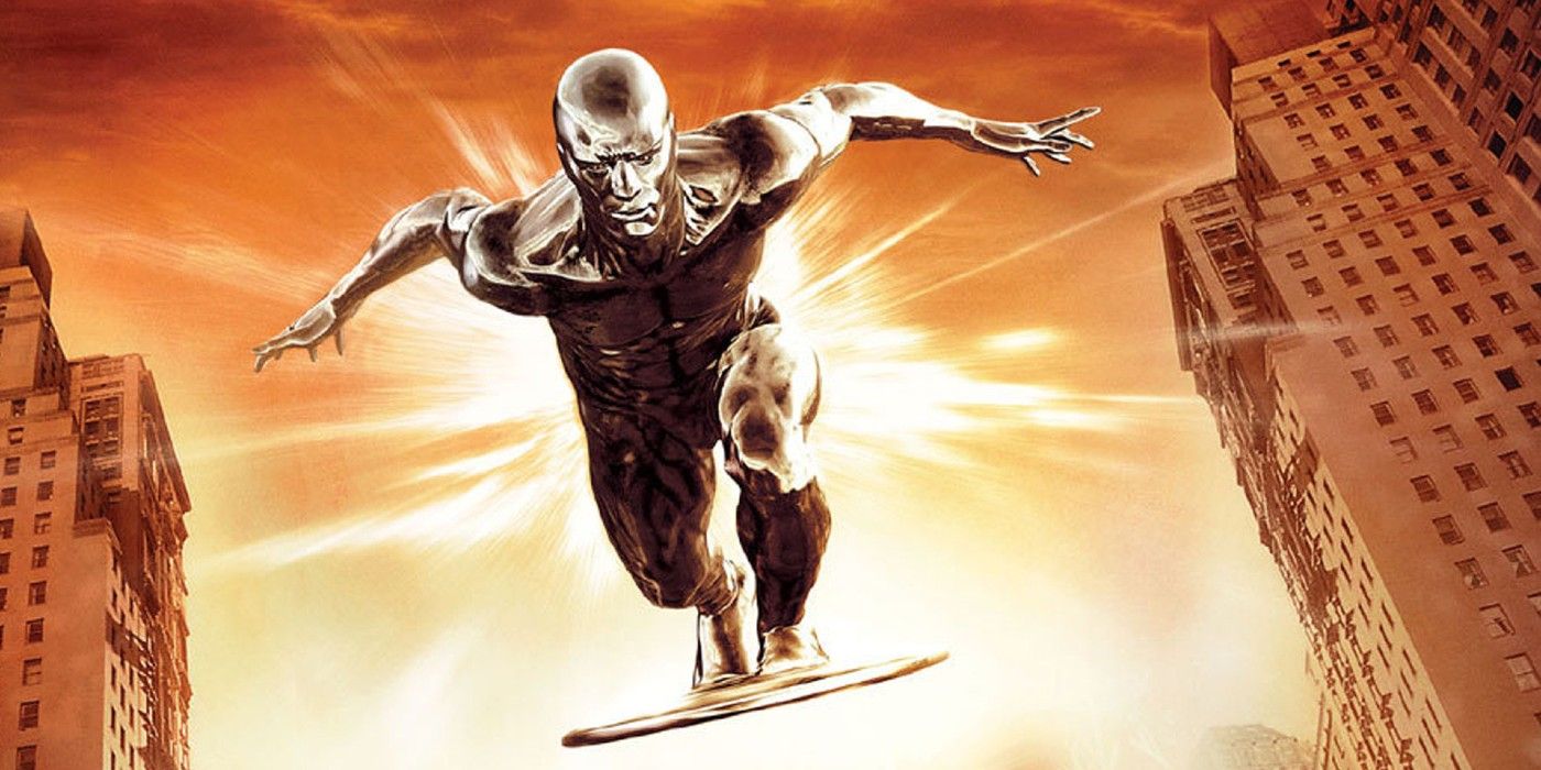 Fantastic Four: Rise of the Silver Surfer poster art