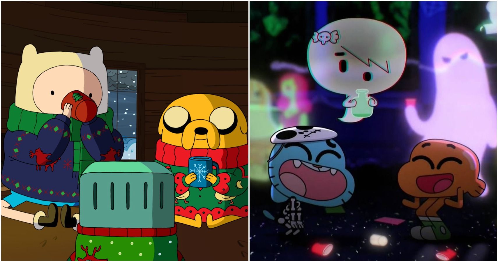 Adventure Time and Gumball