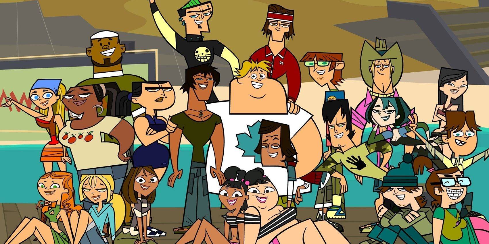 Characters total drama island