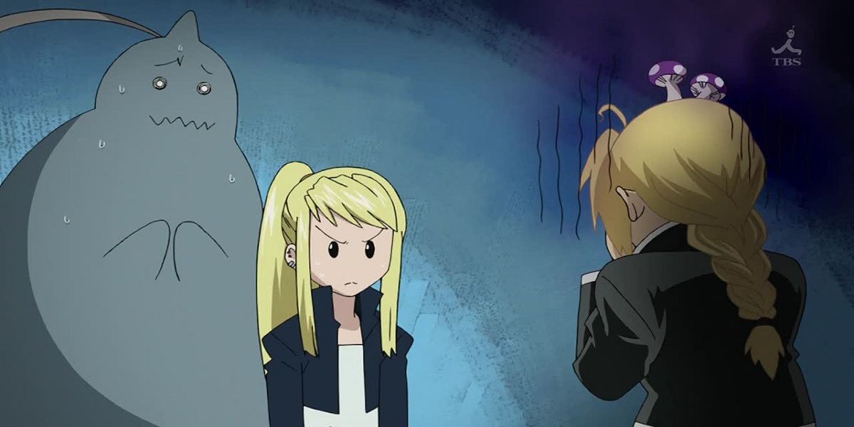 winry al and ed from fullmetal alchemist