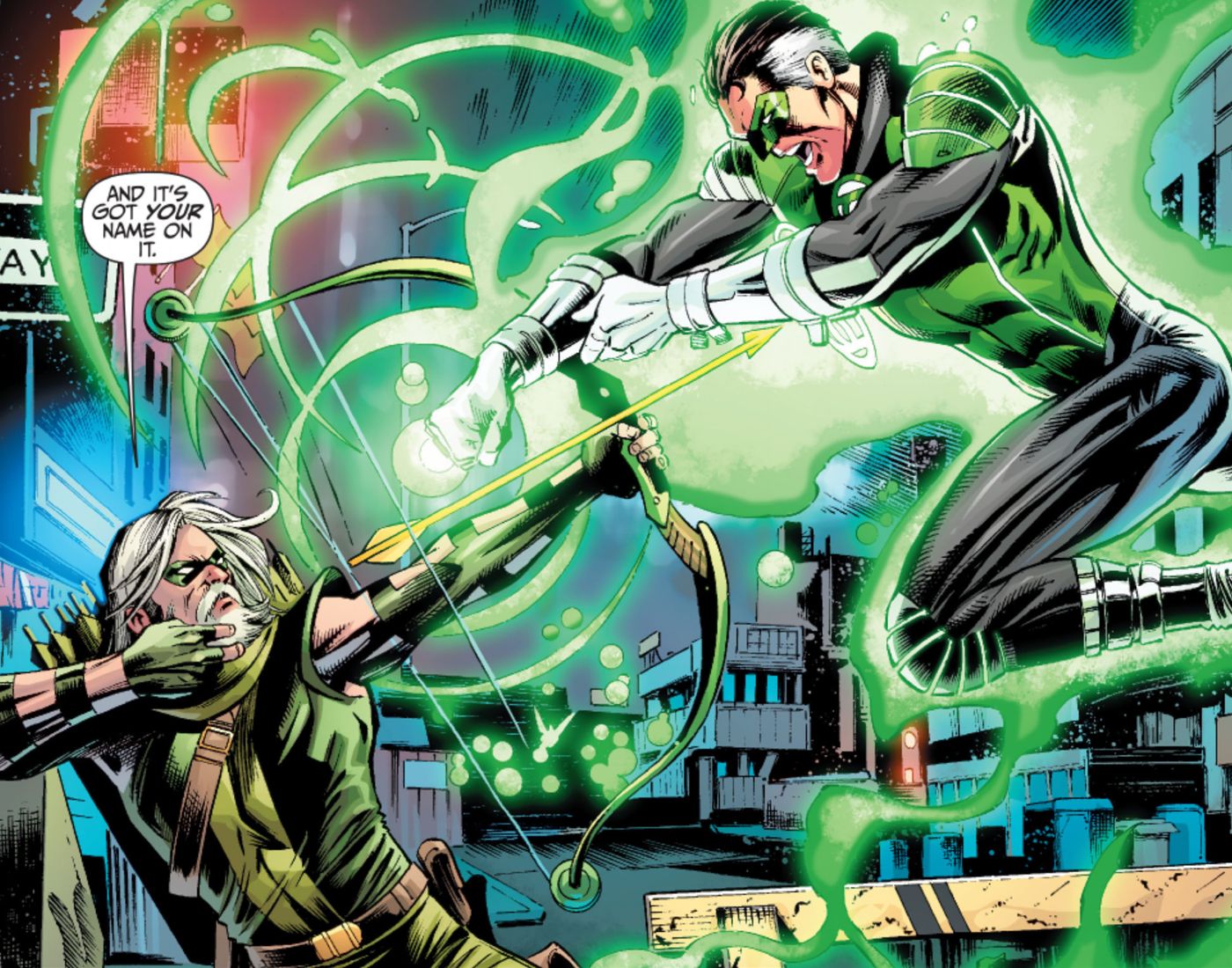 Green Lantern Green Arrow Death Metal Dark Multiverse