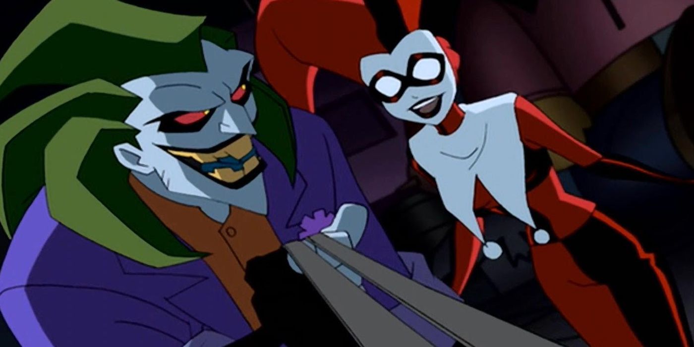 Harley Quinn and The Joker on The Batman animated series