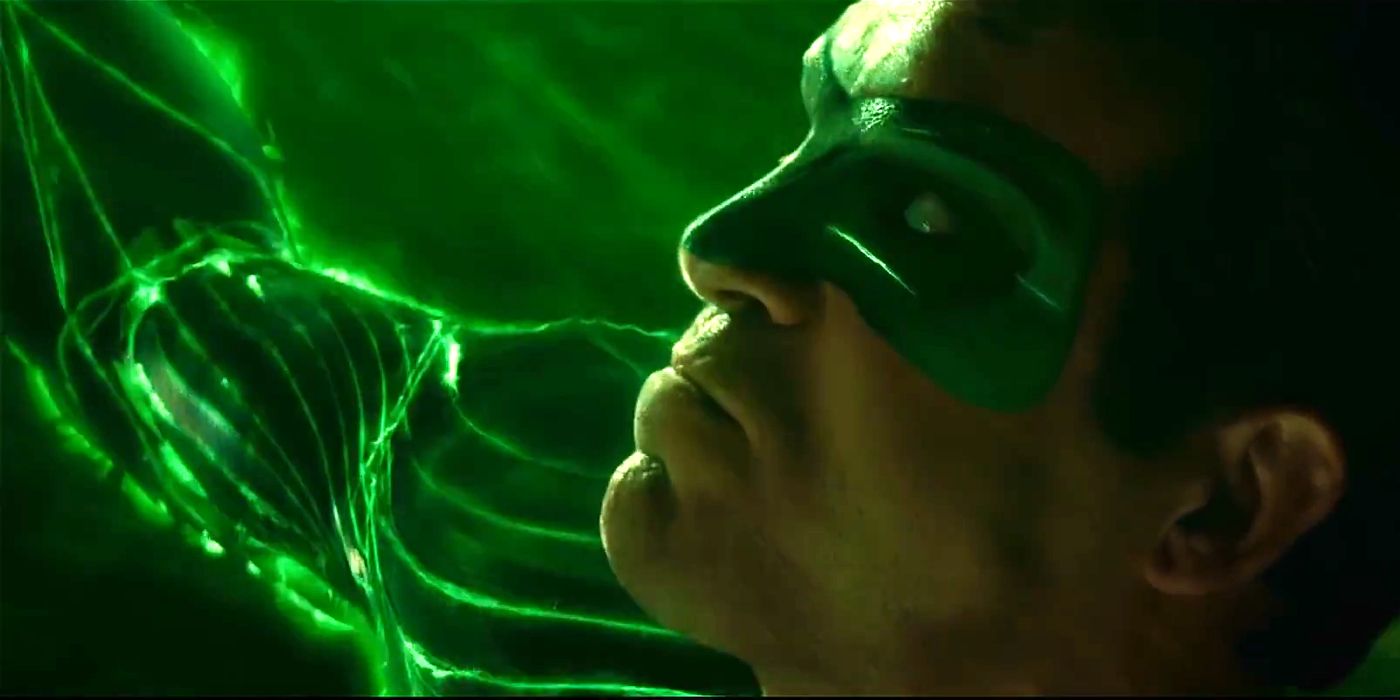 Hal Jordan Speaking The Green Lantern Oath