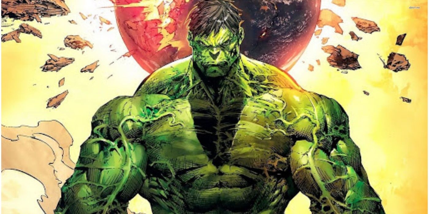 Hulk looking menacing