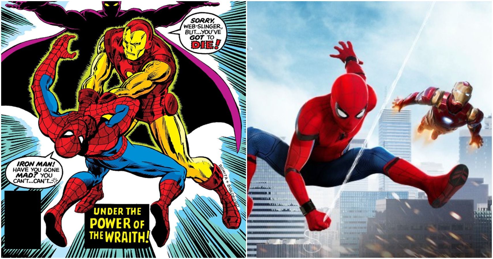 Iron Man Spider Man