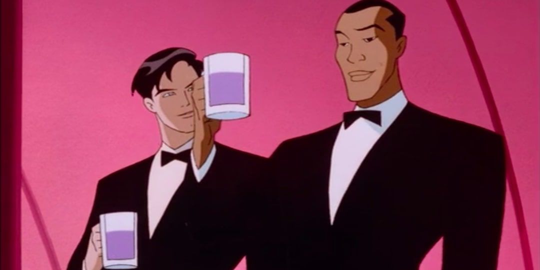 Jared Tate and Terry McGinnis in Batman Beyond