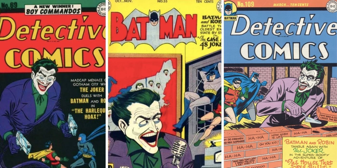 Batman: 10 Golden Age Comics Every Joker Fan Should Read
