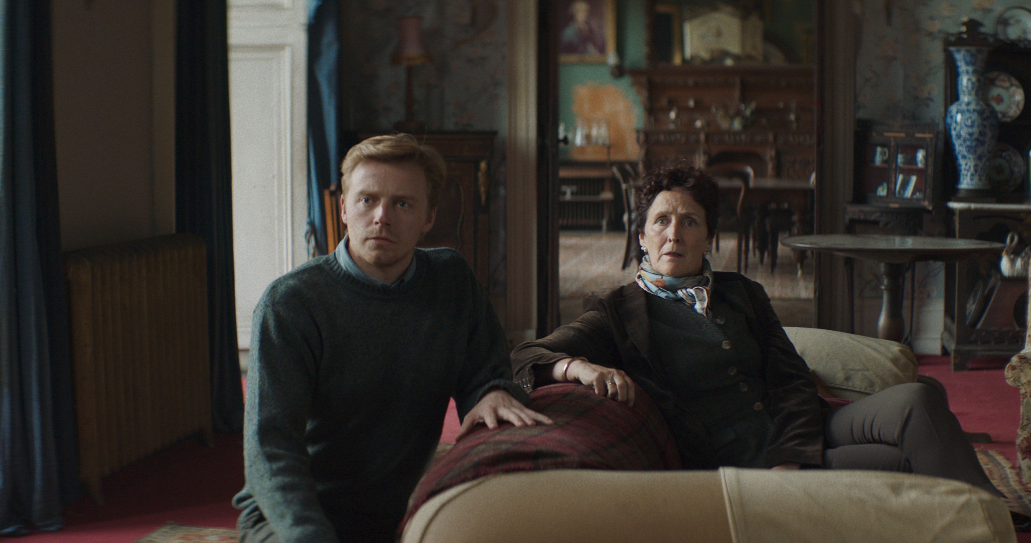 Jack Lowden and Fiona Shaw in Kindred