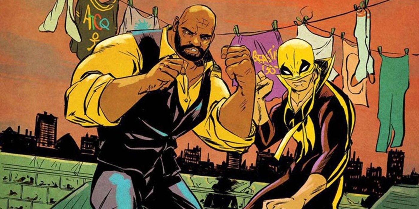 Modern versions of Luke Cage and Iron Fist