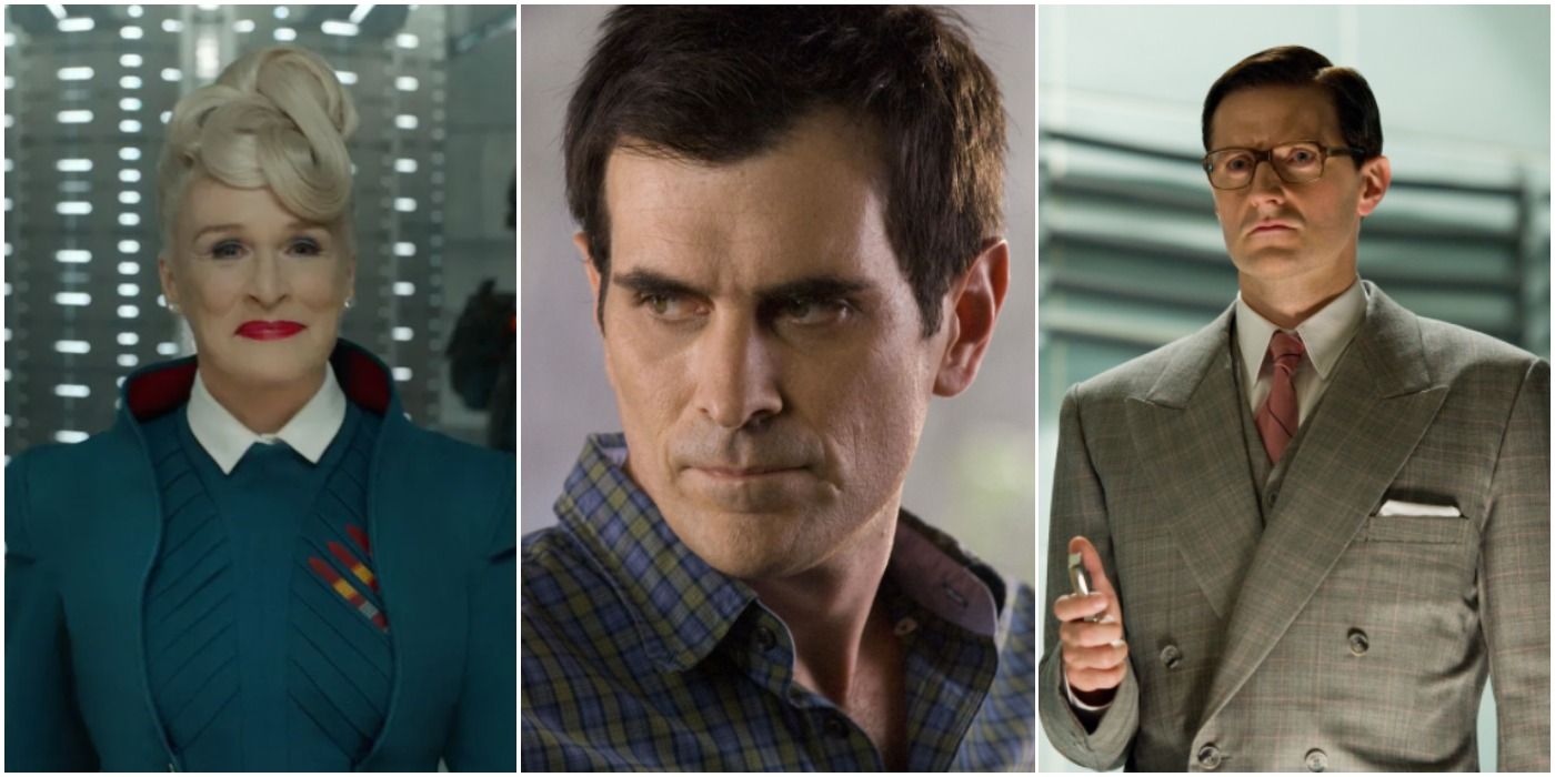 MCU Actors Glenn Close Ty Burrell Richard Armitage Trio