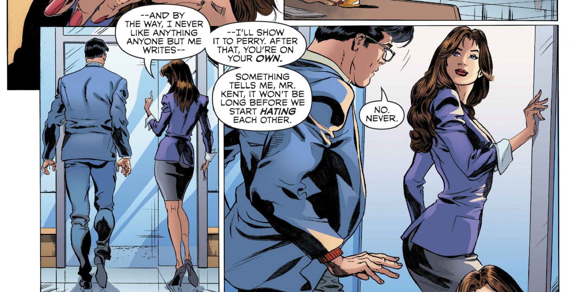 Man and Superman - Lois Lane Hook Up