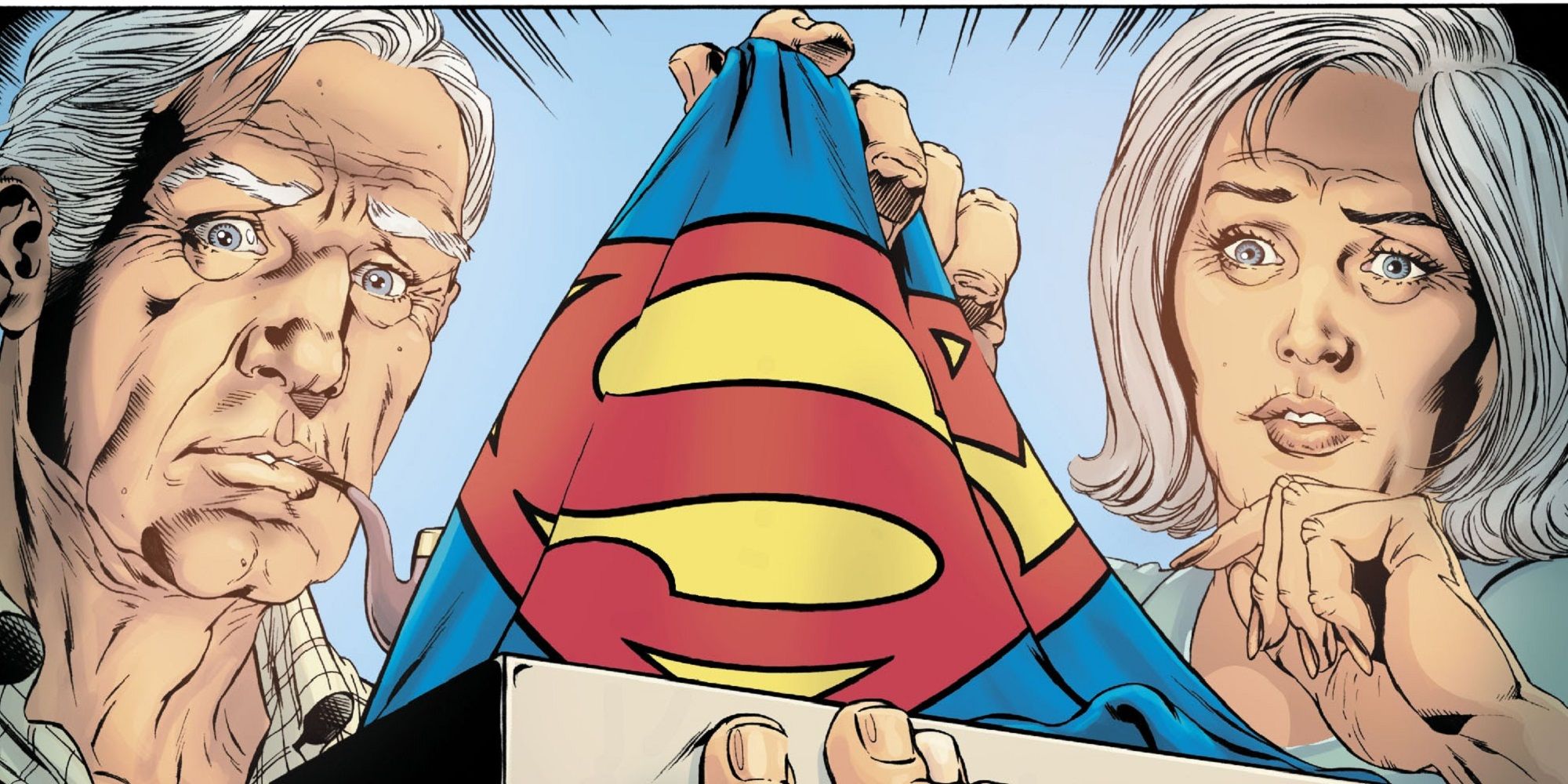 Man and Superman - Mails His Uniform Back
