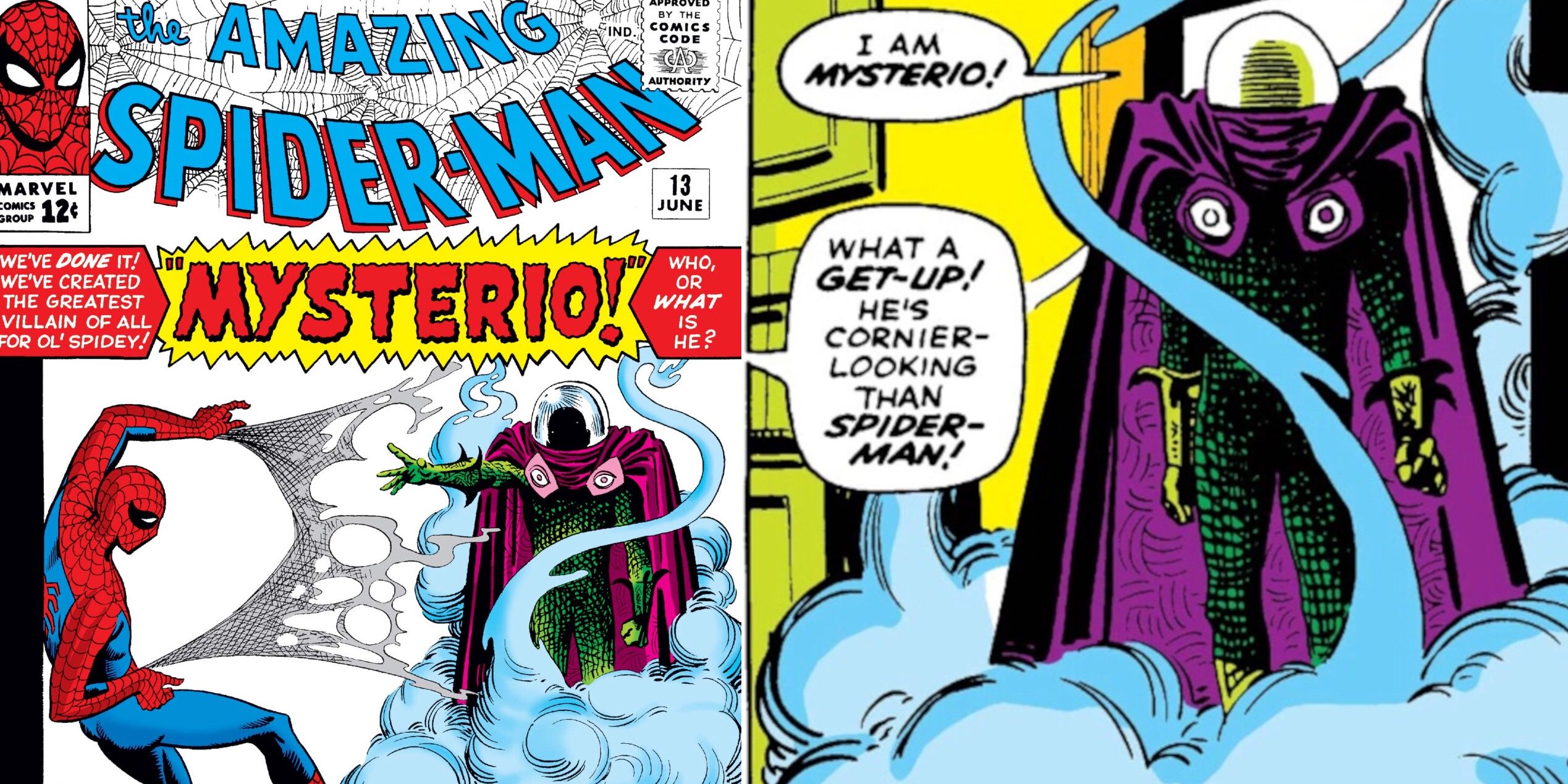 Mysterio Spider-Man Marvel Comics