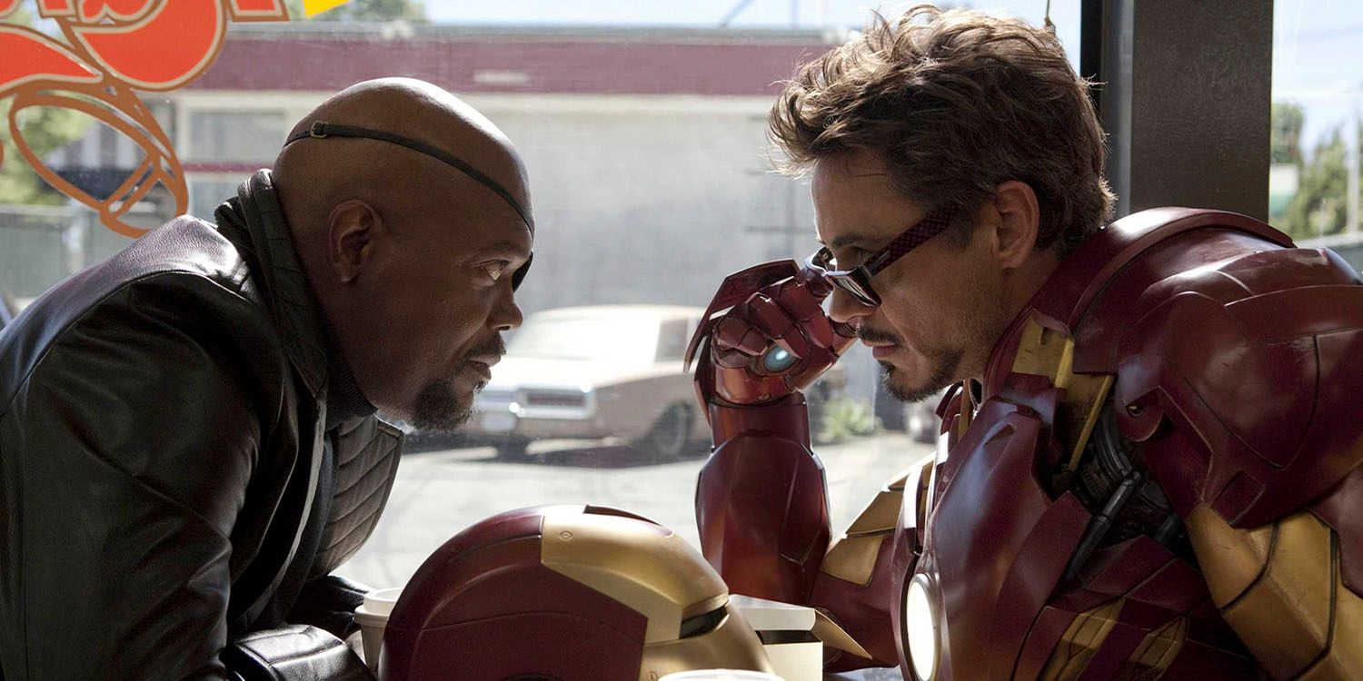 What did Nick Fury give Tony?