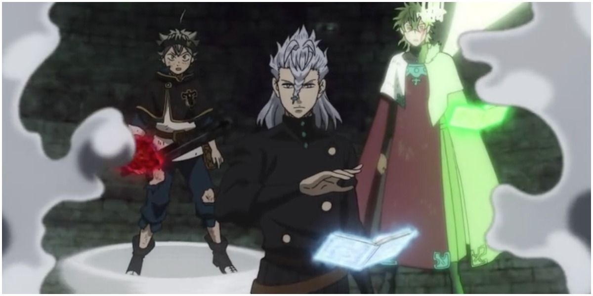 Nozel uses his Mercury Magic in front of Asta and Yuno - Black Clover