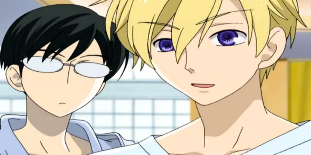 tamaki and kyoya from ouran