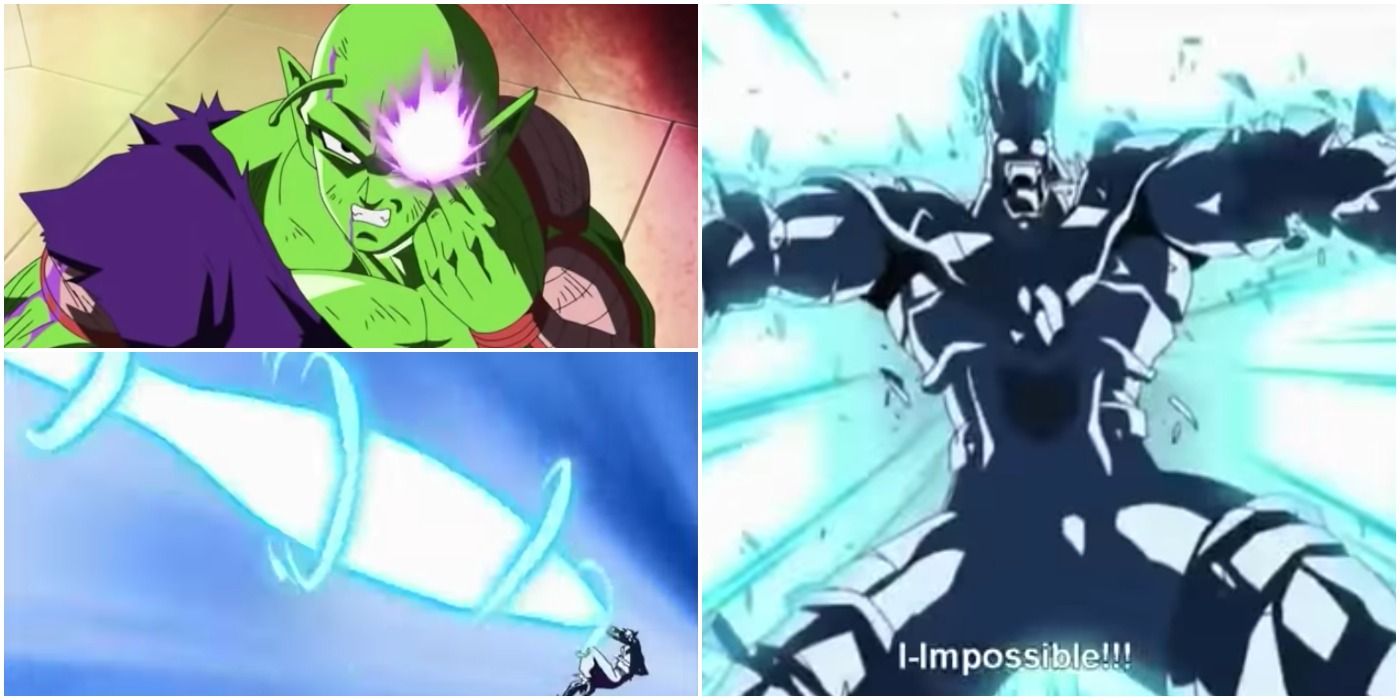 Piccolo Uses Special Beam Cannon Against Hatchiyak - Dragon Ball Z