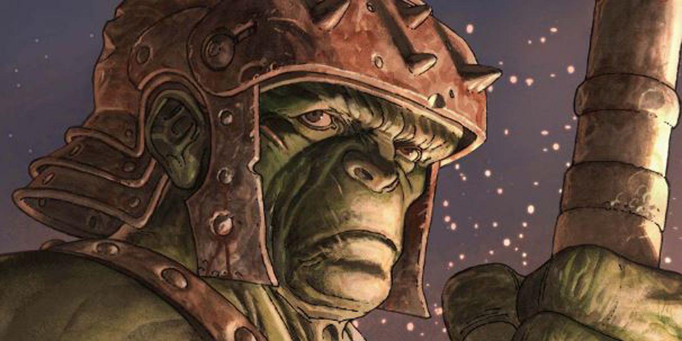 An image of the Hulk from the Planet Hulk comics