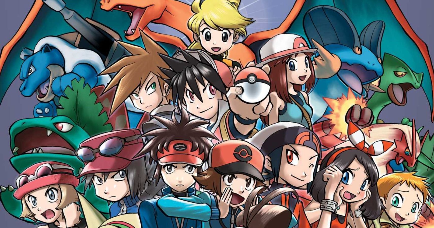 Pokemon Adventures Manga, Trainers, Featured