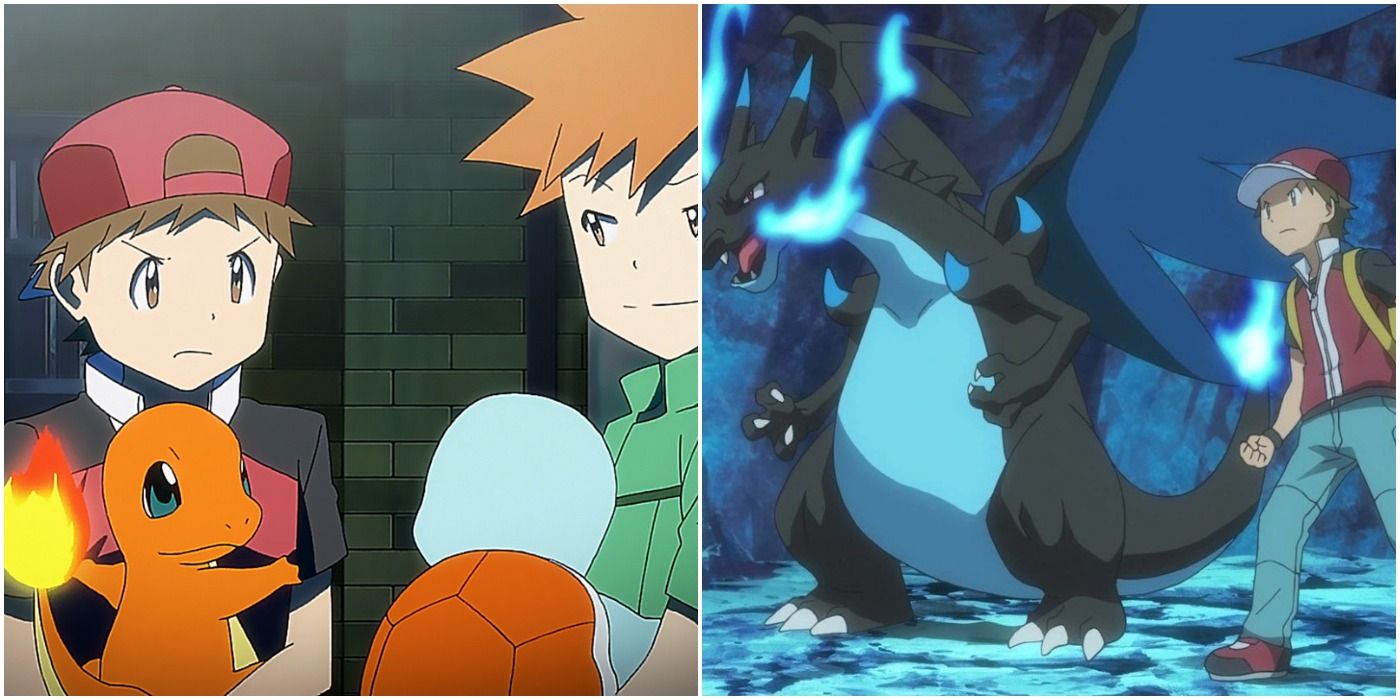 Is Ash, Red of the Red and Blue games in the anime