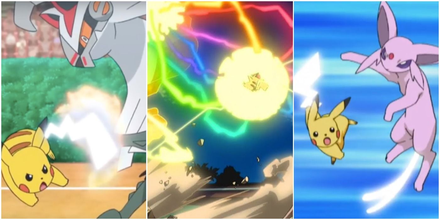 Pikachu use bankai! What move should Pikachu use next!? #anime #pokemo