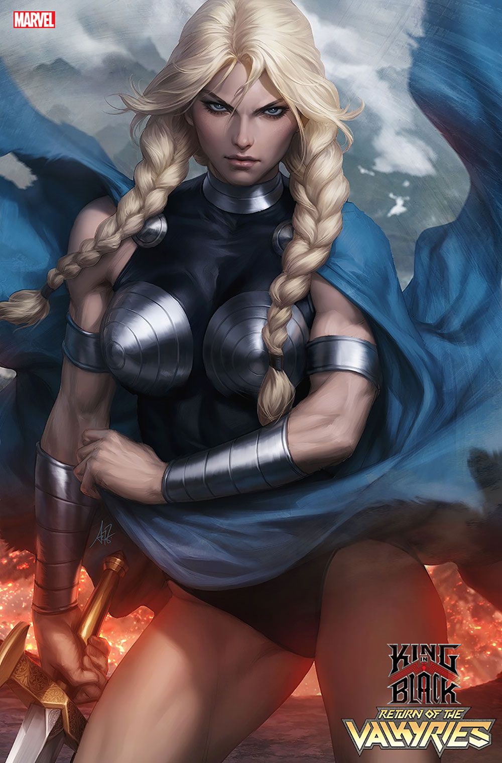 Marvel S Original Valkyrie Returns With A Stunning Artgerm Variant