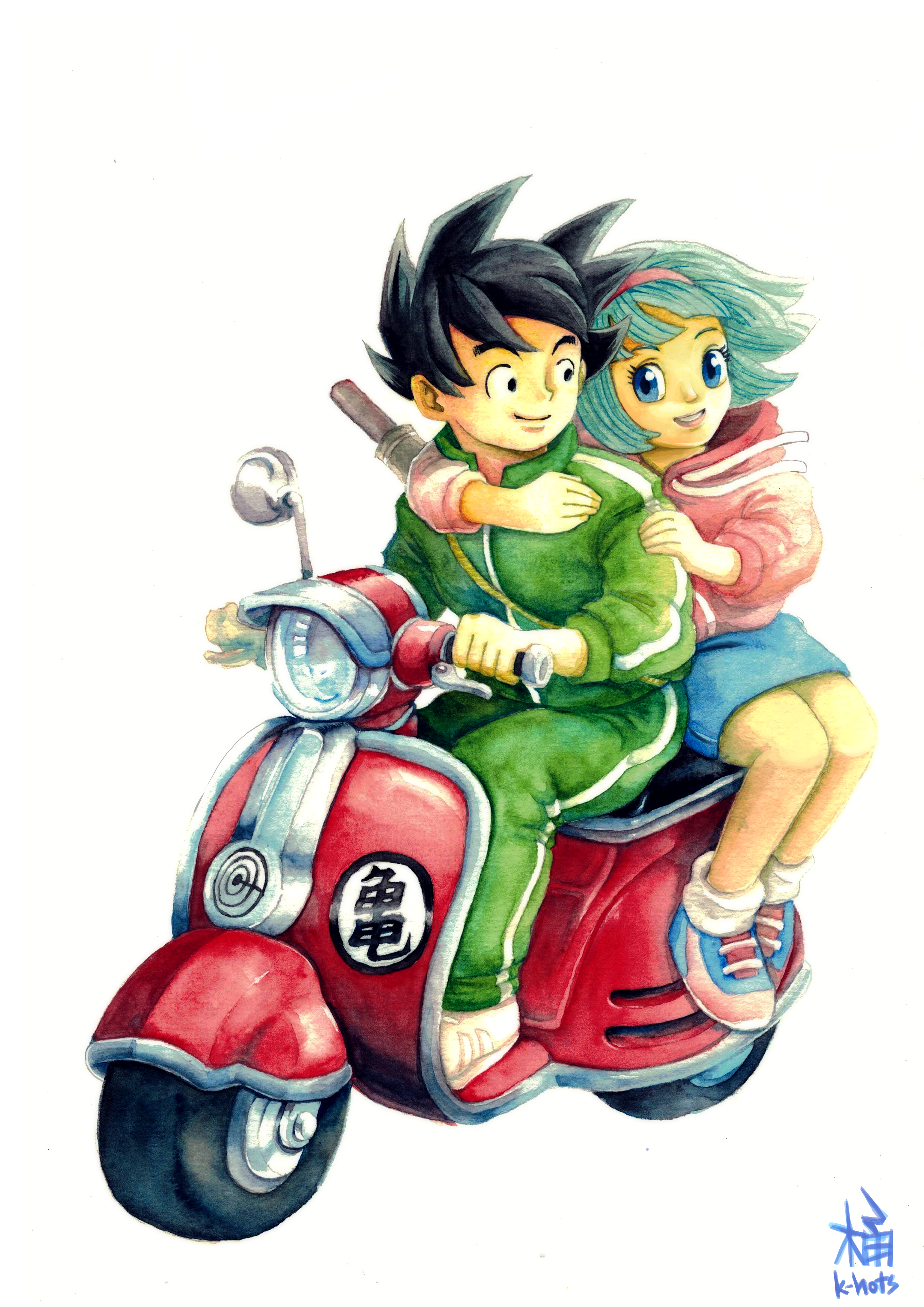 Dragon Ball: 10 Fan Art Pictures Of Goku & Bulma That Are Totally Romantic