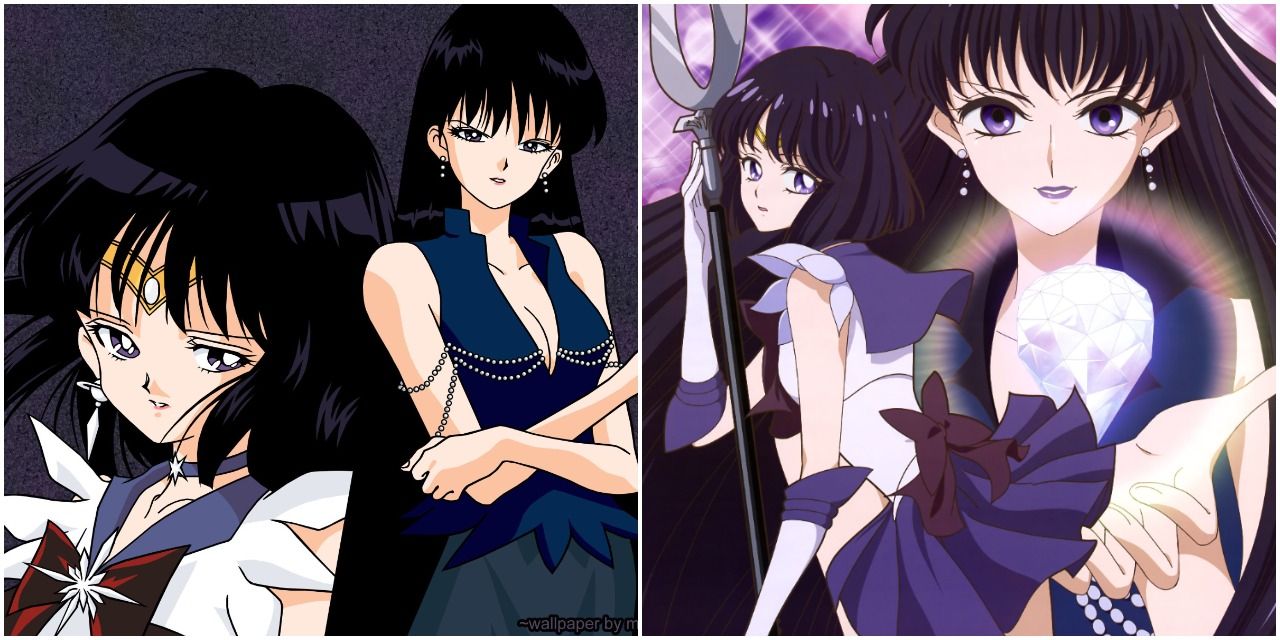 Sailor Saturn And Mistress 9 Old And New Anime Sailor Moon