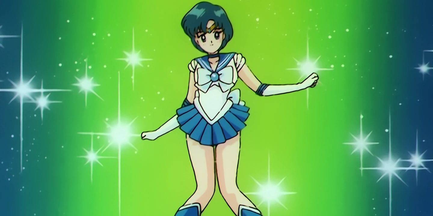 Sailor moon mercury pose