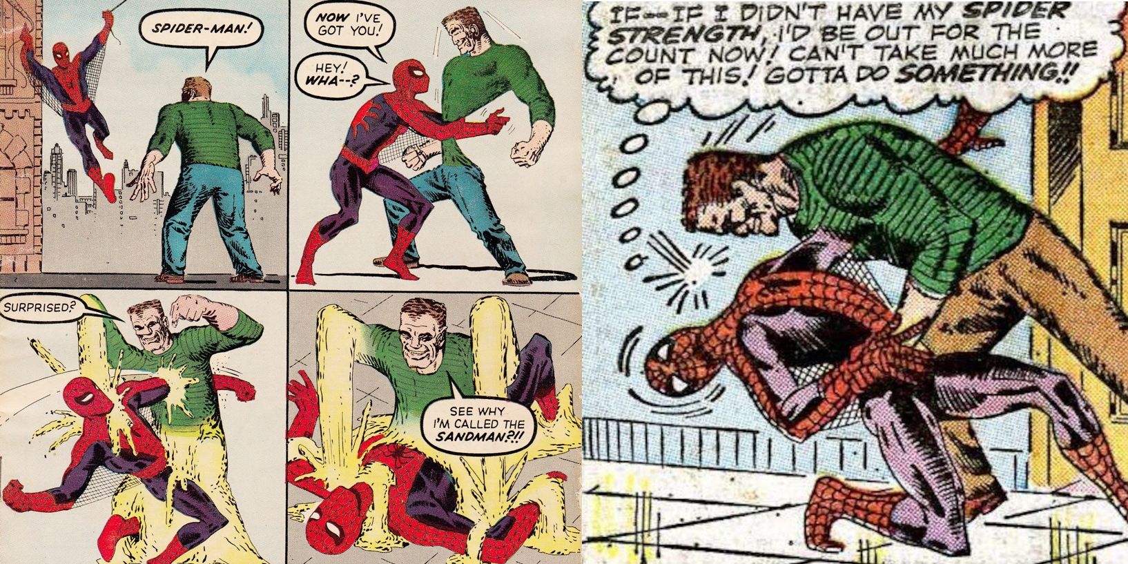 Sand Man Spider-Man Marvel Comics